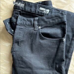 Lip Service Kill City Junkie Fit Black Y2K Punk Rock Jeans